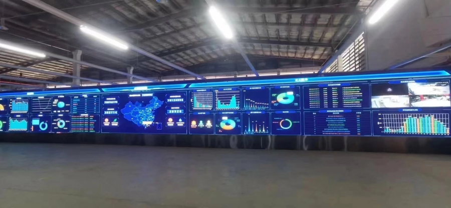 室內(nèi)Q1.5Pro 完工，數(shù)據(jù)中心大屏來了！